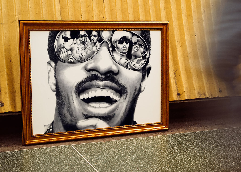 Stevie wonder wpap pop art 