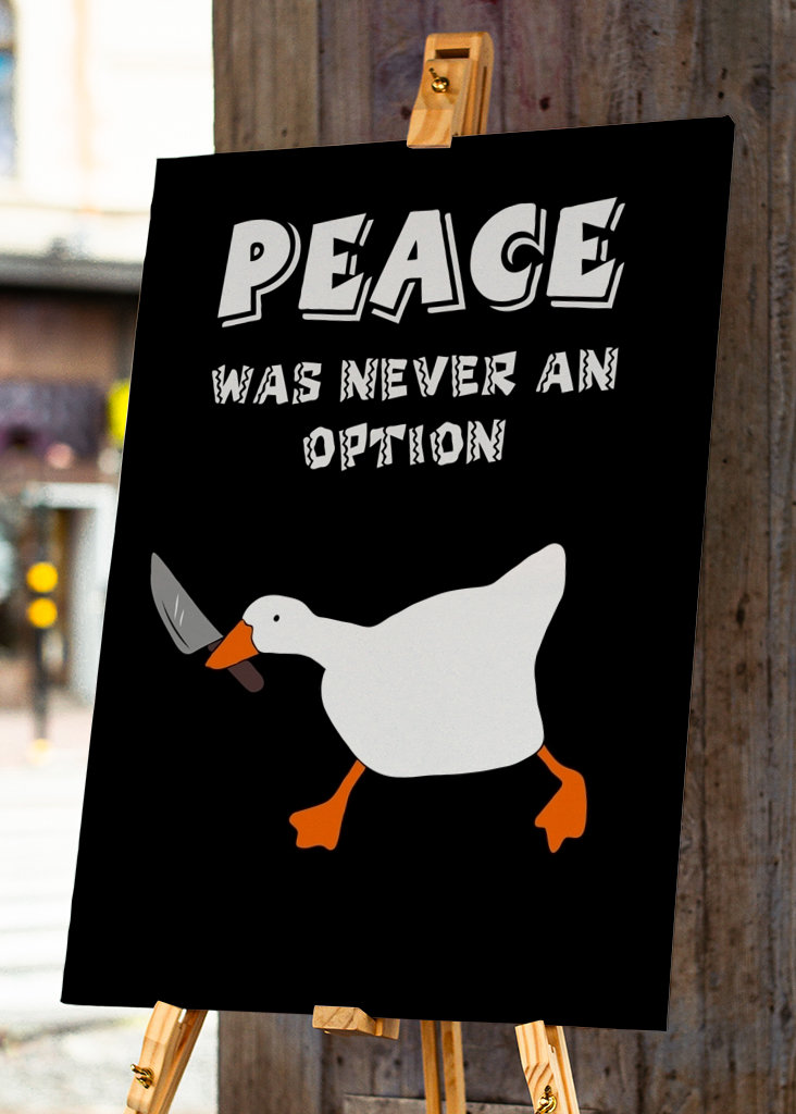 Śmieszna gęś bez tytułu 2