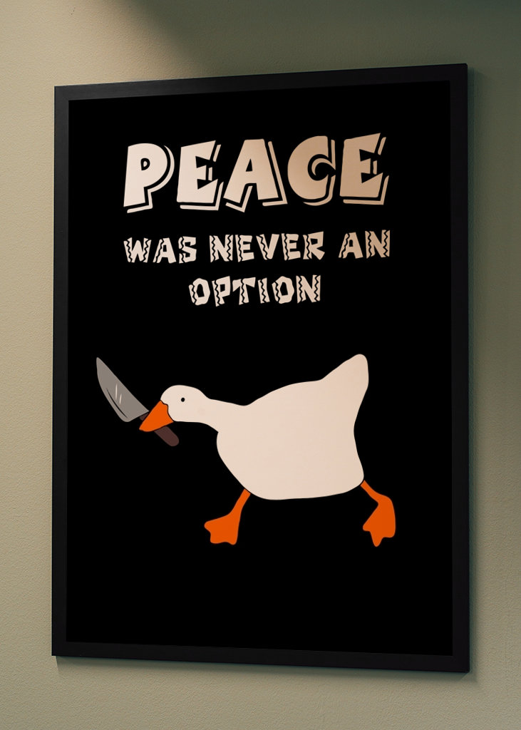 Śmieszna gęś bez tytułu 2