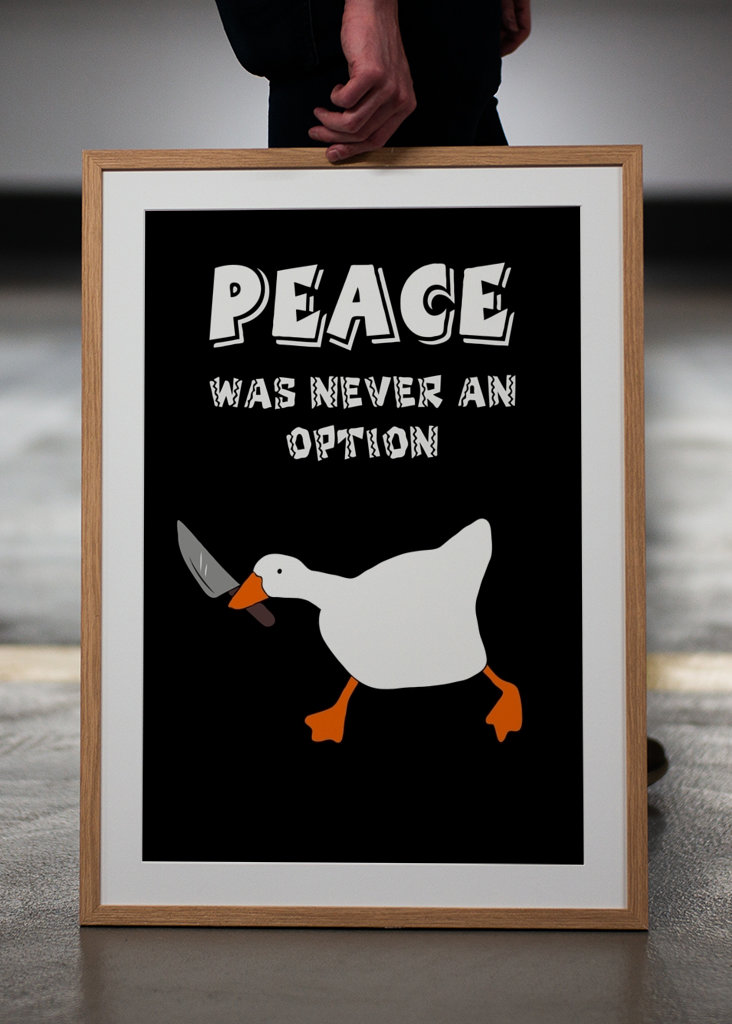 Śmieszna gęś bez tytułu 2