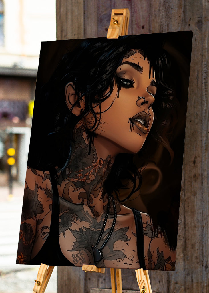 Sexy tetování žena