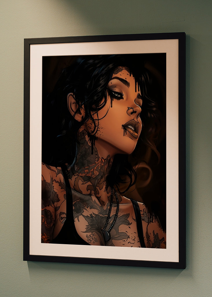 Sexy tetování žena