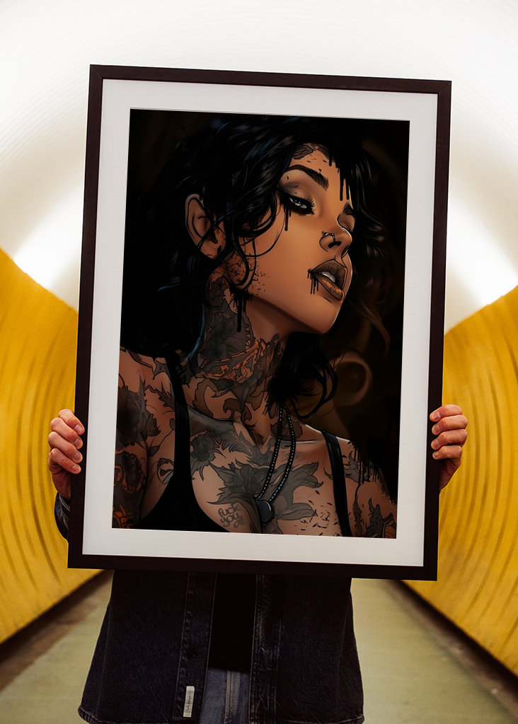 Sexy tetování žena