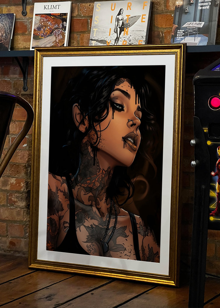 Sexy tetování žena