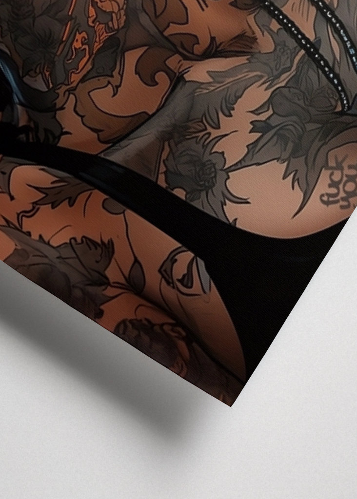 Sexy tetování žena