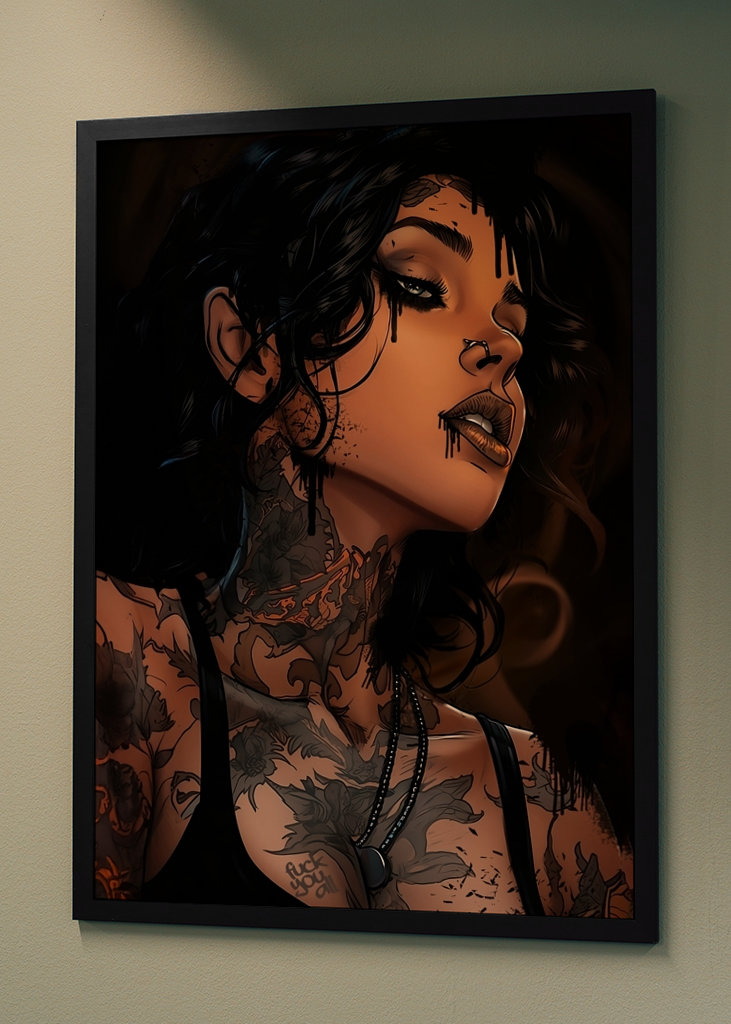 Sexy tetování žena