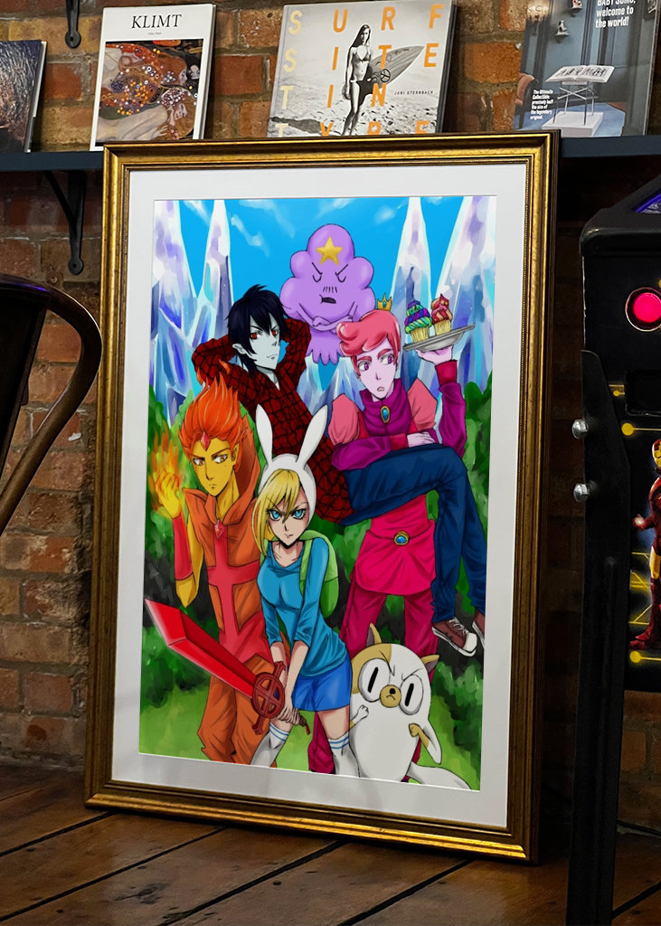 Eventyr Tegneserie Kunst