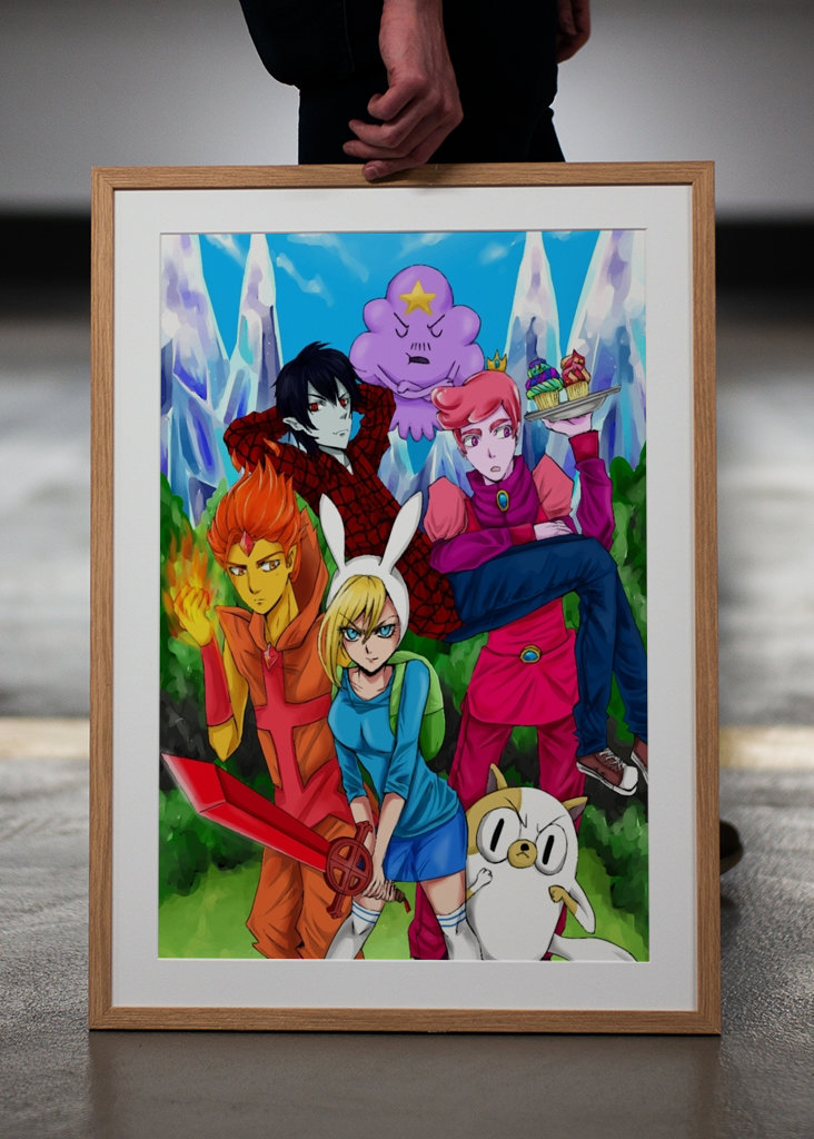 Eventyr Tegneserie Kunst