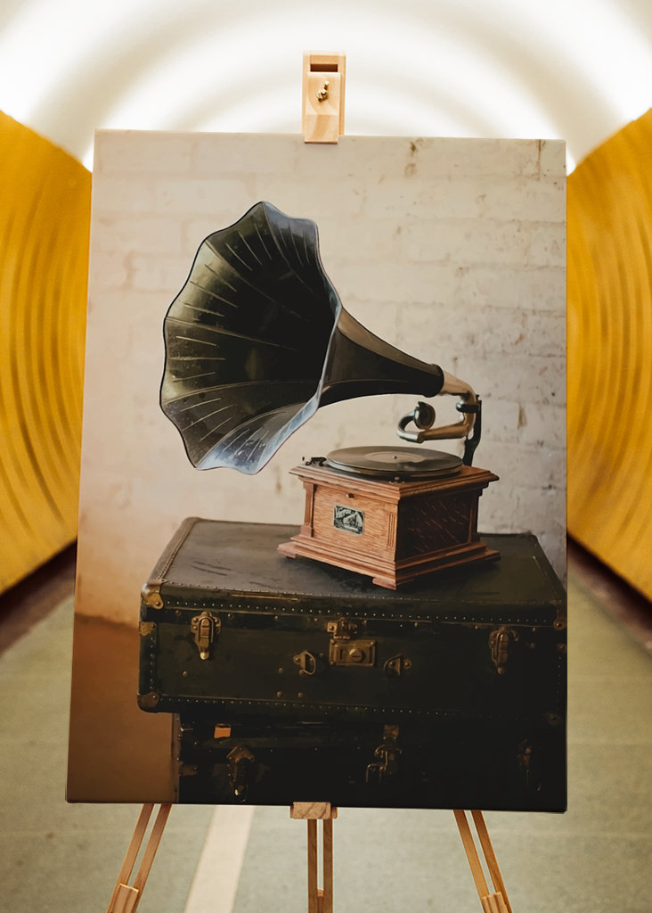 Gramofon Retro vintage