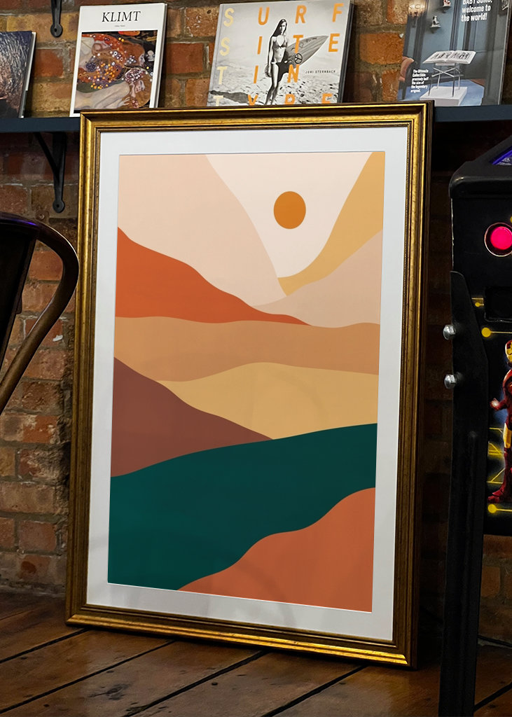 Paisagem em aquarela 1