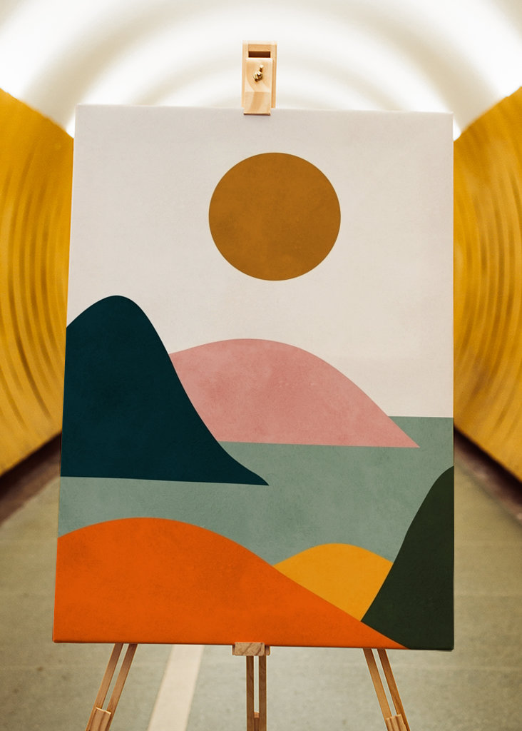 Aquarell Landschaft 2