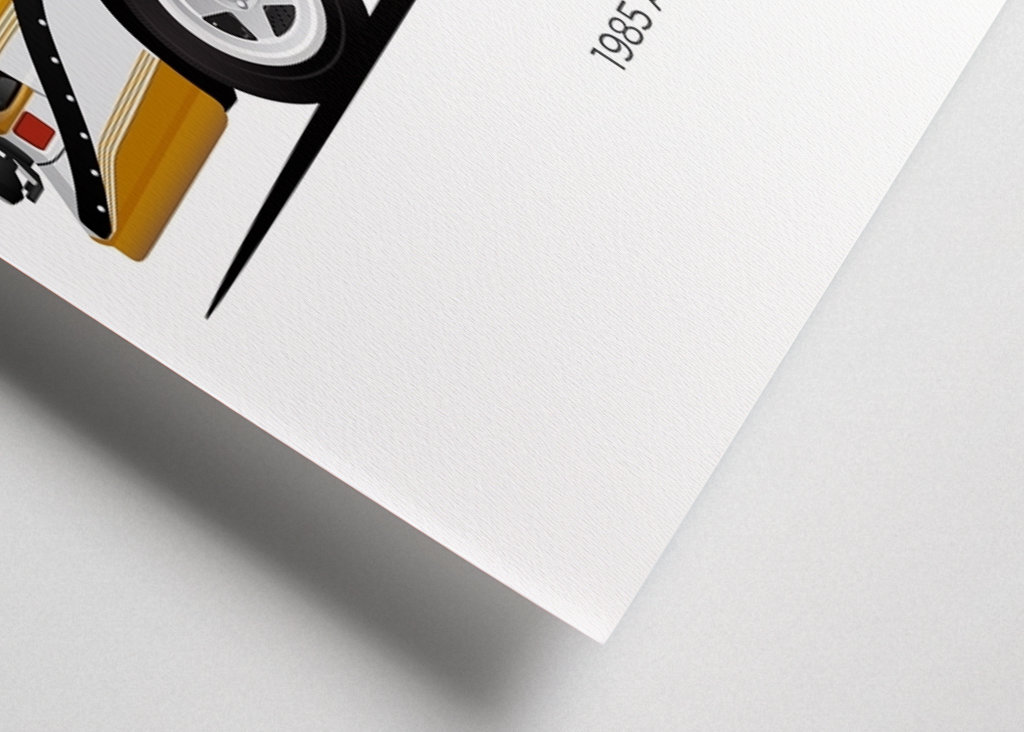 Audi Quattro S1 z roku 1985