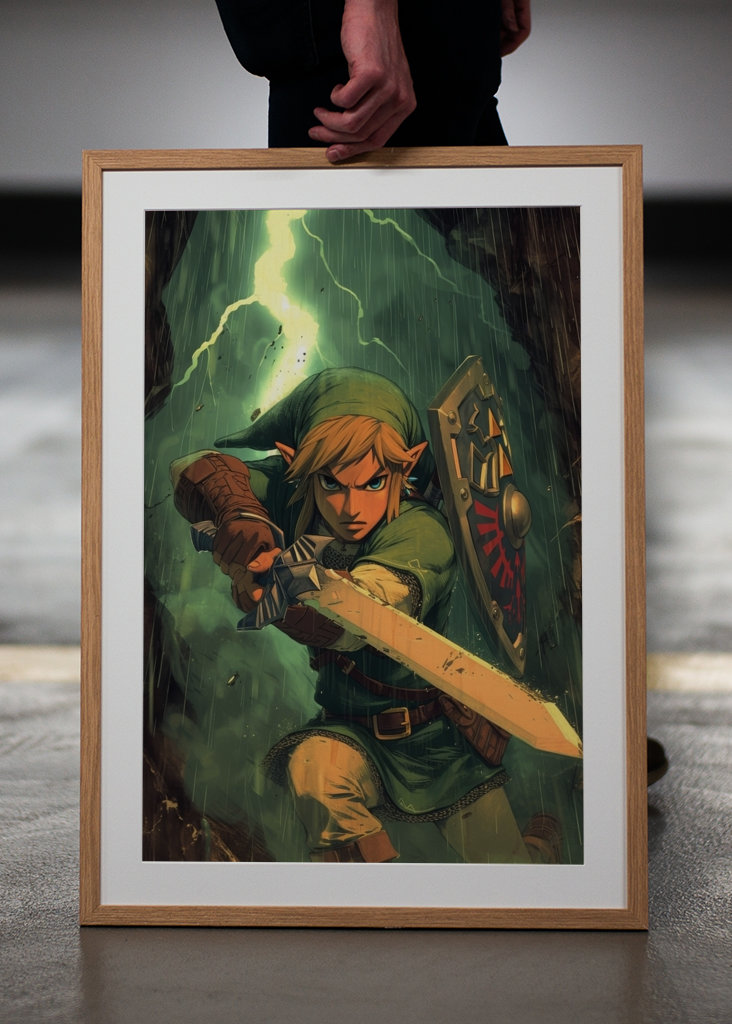 Tableau de la légende de Zelda