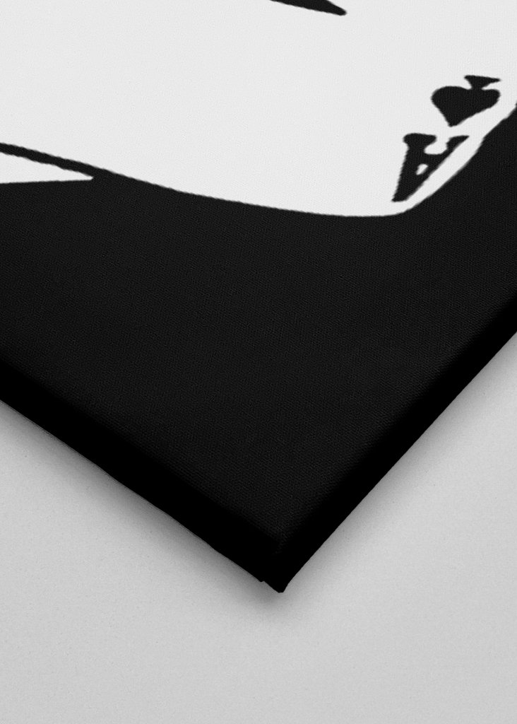 hypebeast card black white