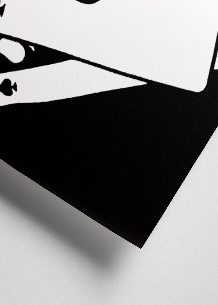 hypebeast card black white