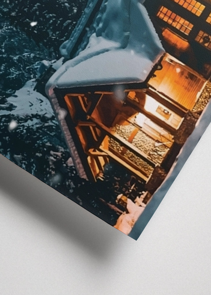 Christmas Snow House