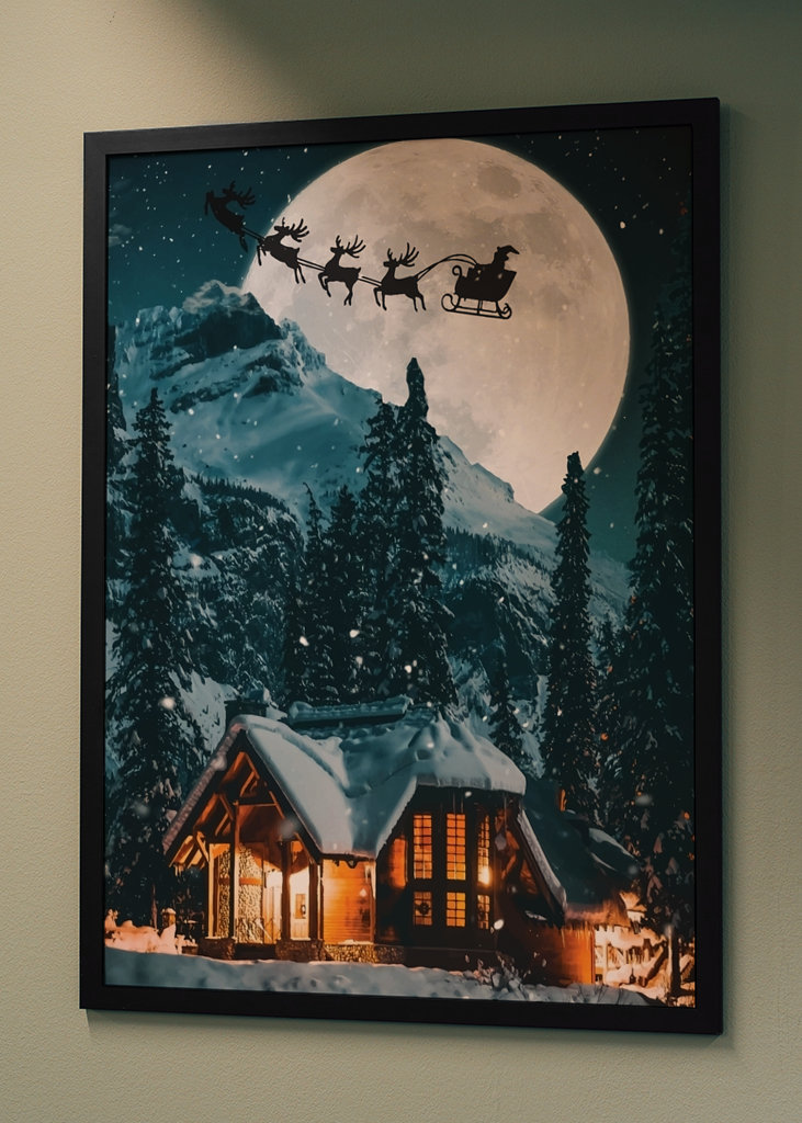 Christmas Snow House