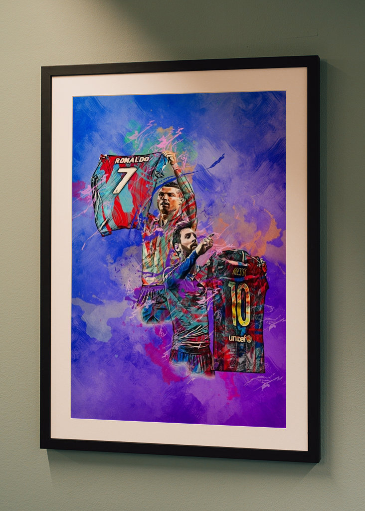 Ronaldo And Messi Celebration