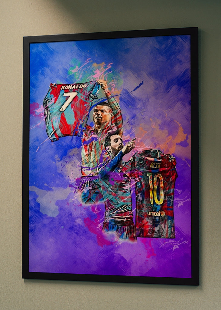 Ronaldo And Messi Celebration