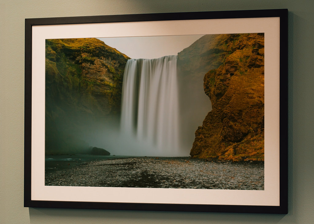 Vodní val Skógafoss