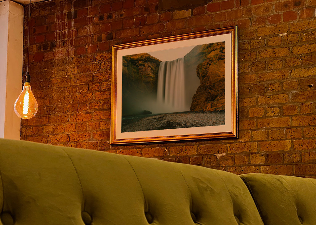 Vodní val Skógafoss