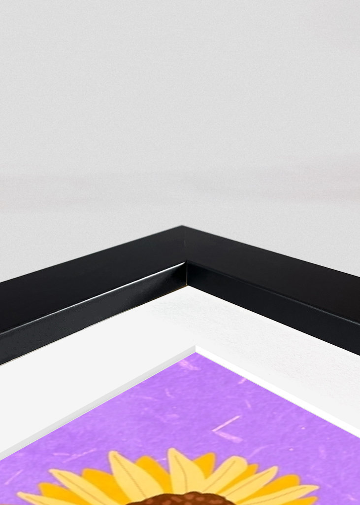 Kesäinen auringonkukkatyttö