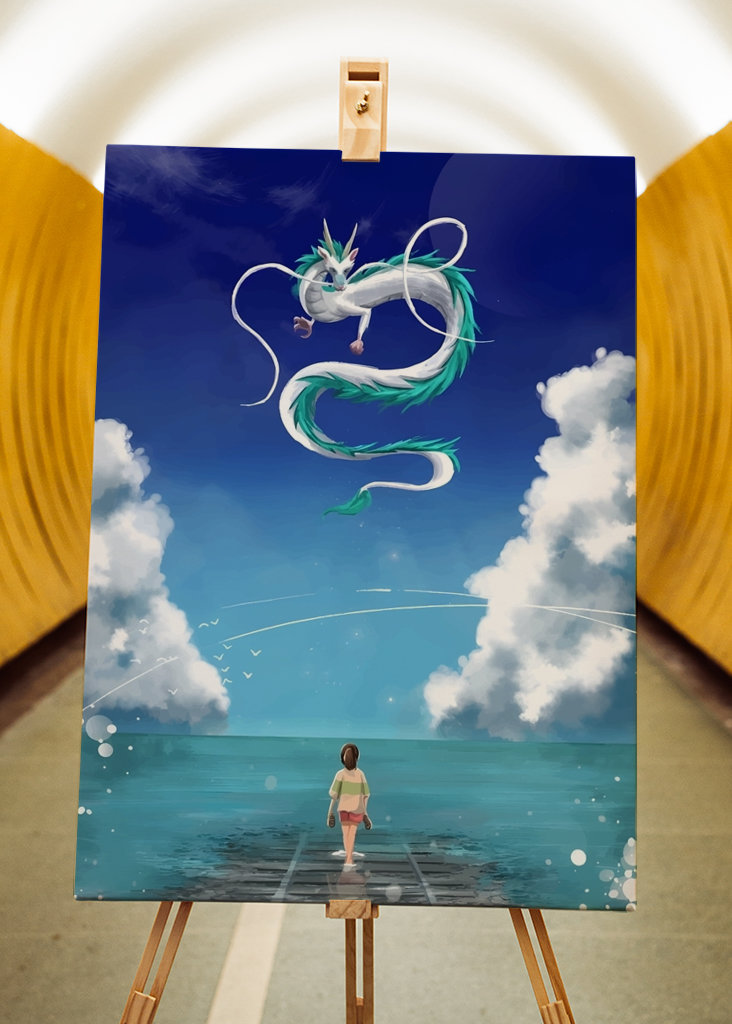 Spirited away chihiro and haku