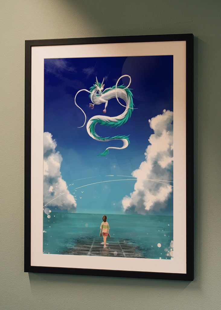 Spirited away chihiro and haku