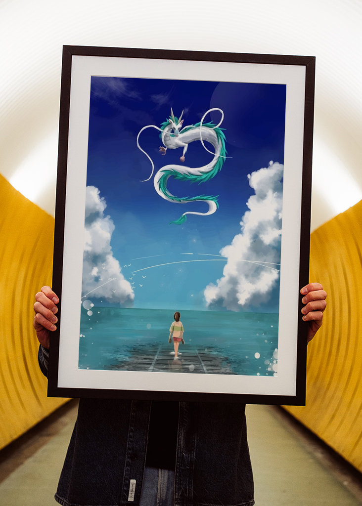 Spirited away chihiro and haku