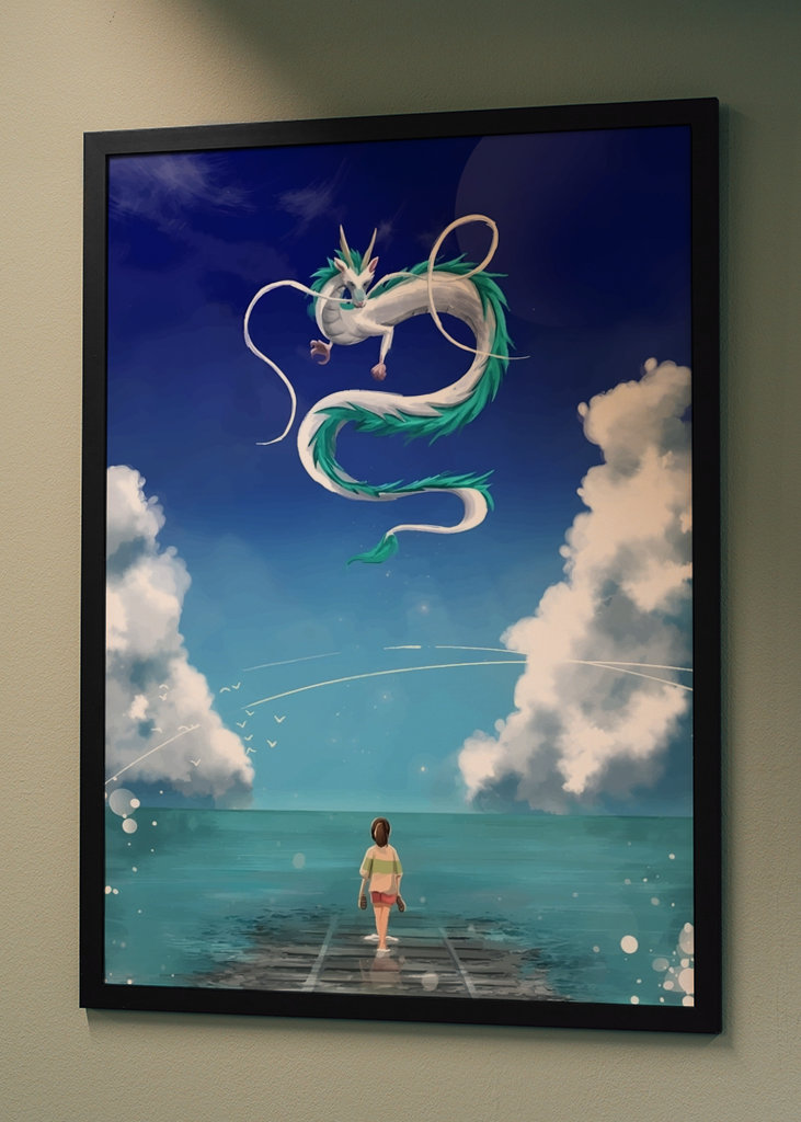 Spirited away chihiro and haku