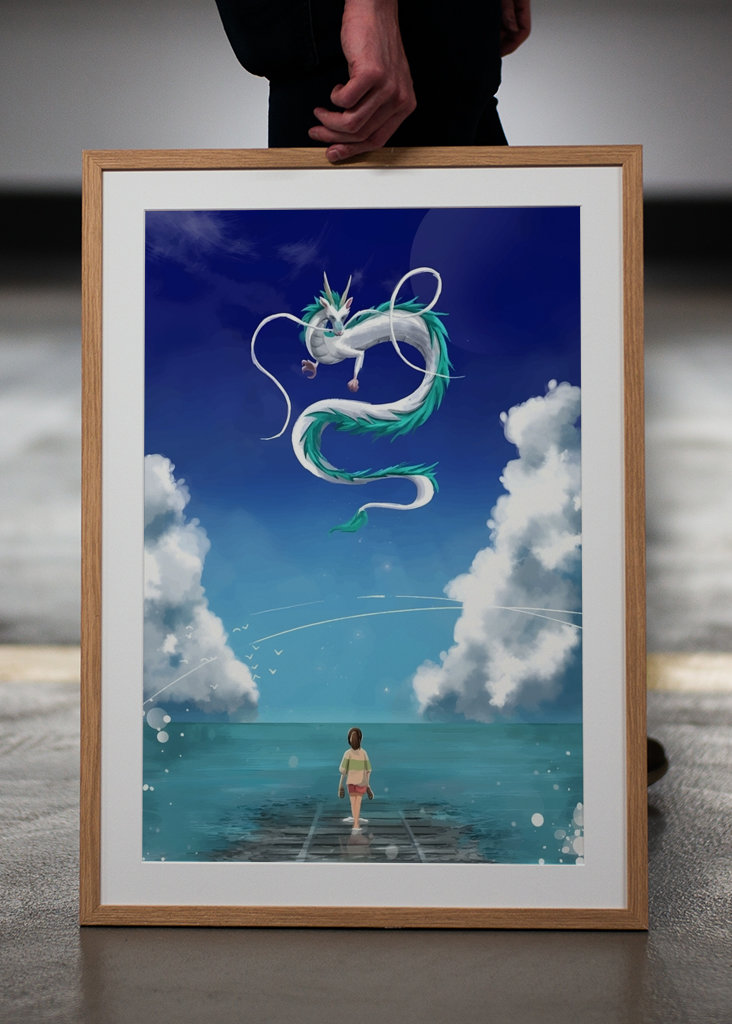 Spirited away chihiro and haku