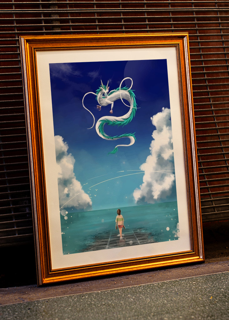 Spirited away chihiro and haku