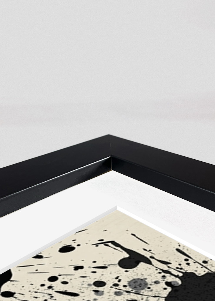 Joker Black Watercolor