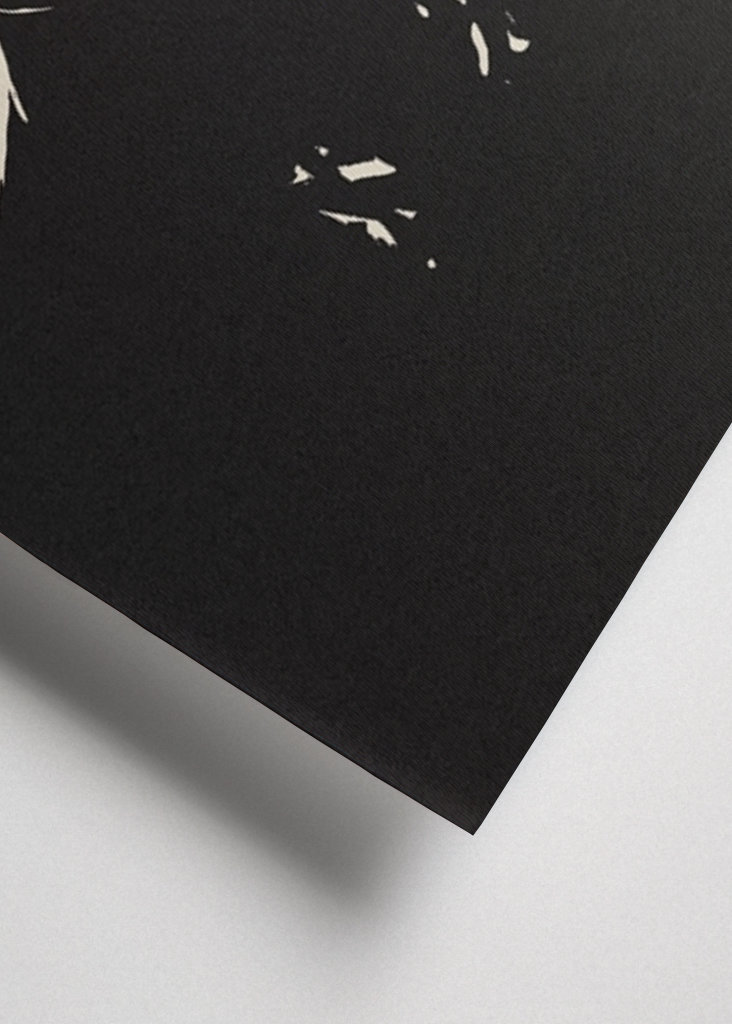 Joker Black Watercolor