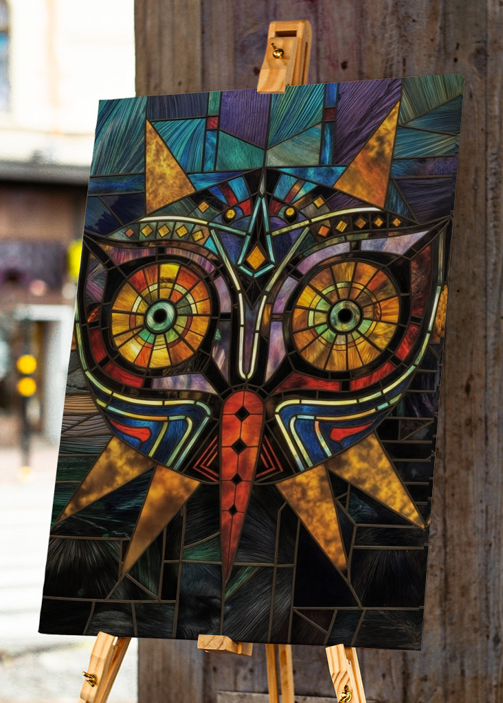 Vitráž Majora's Mask