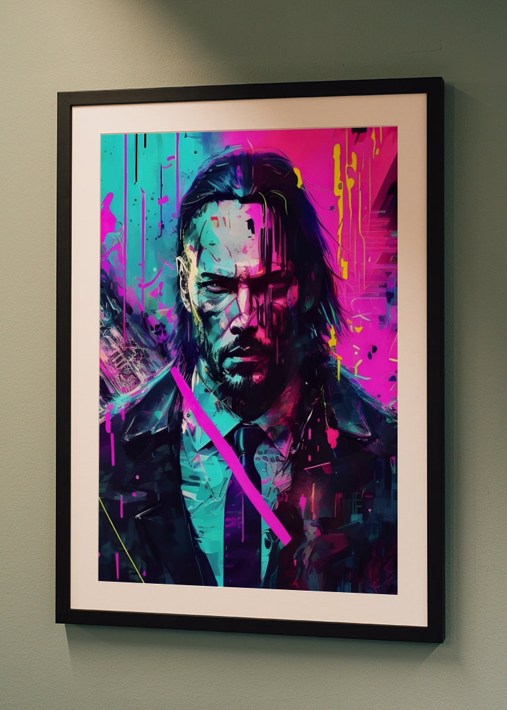 Pintura John Wick