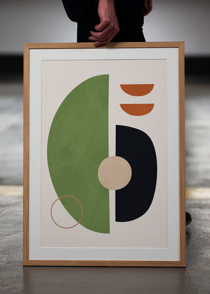 Cirkler og halvcirkler 2