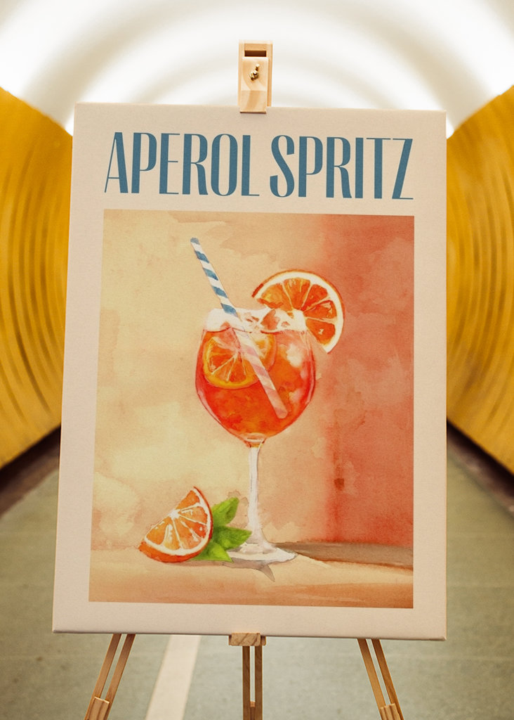Aperol Spritz Aquarelle