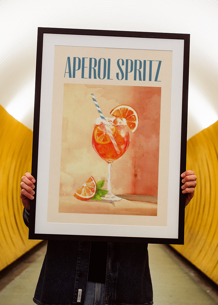Aperol Spritz Aquarelle