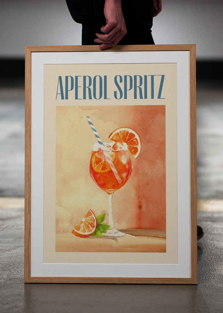 Aperol Spritz Aquarelle