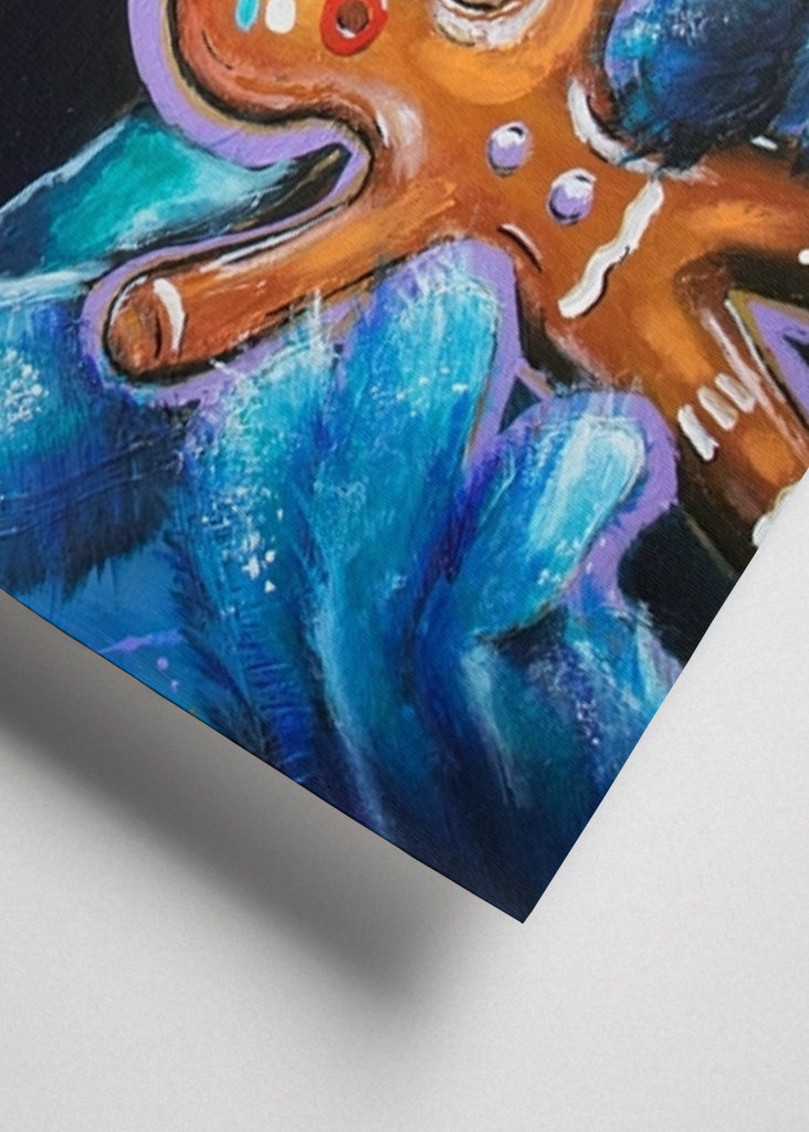 A gingerbread nightmare