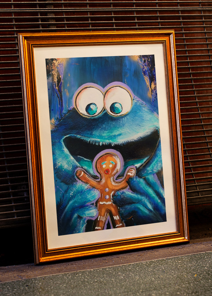 A gingerbread nightmare