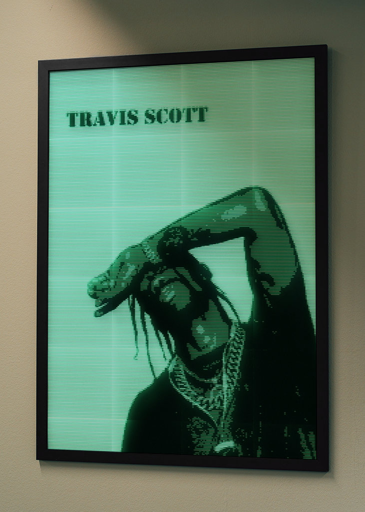 Travis Scott grün digital