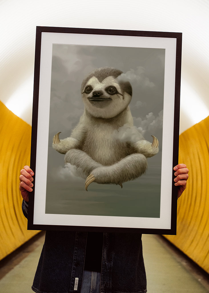 Langsom Loris mediterer