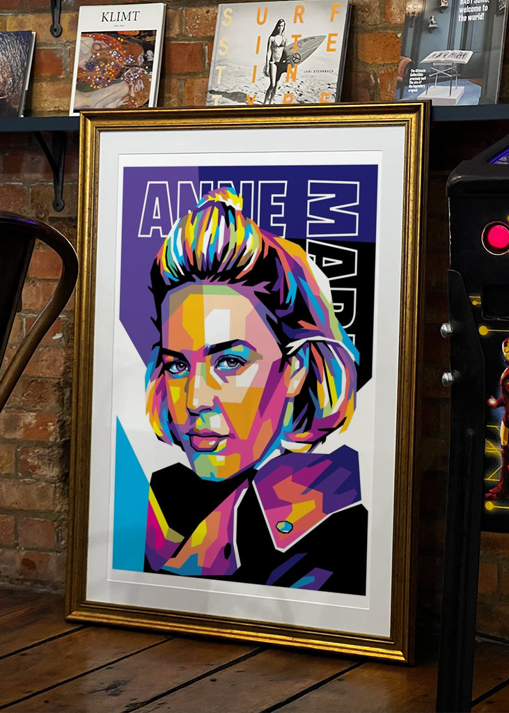 Anne Marie in WPAP Style