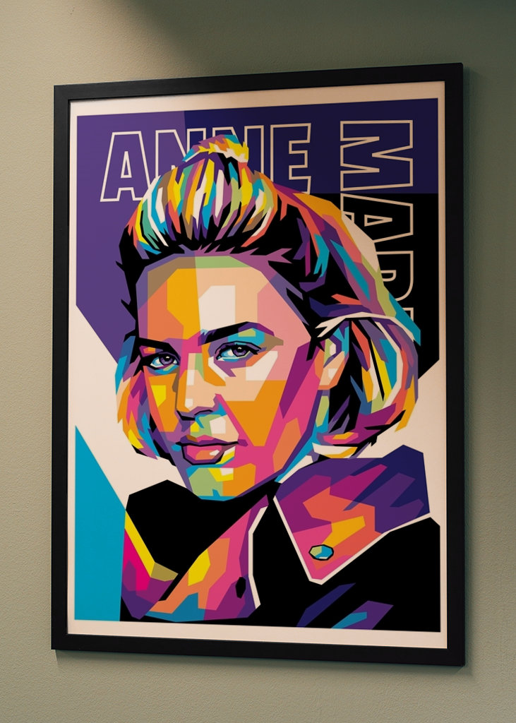 Anne Marie in WPAP Style