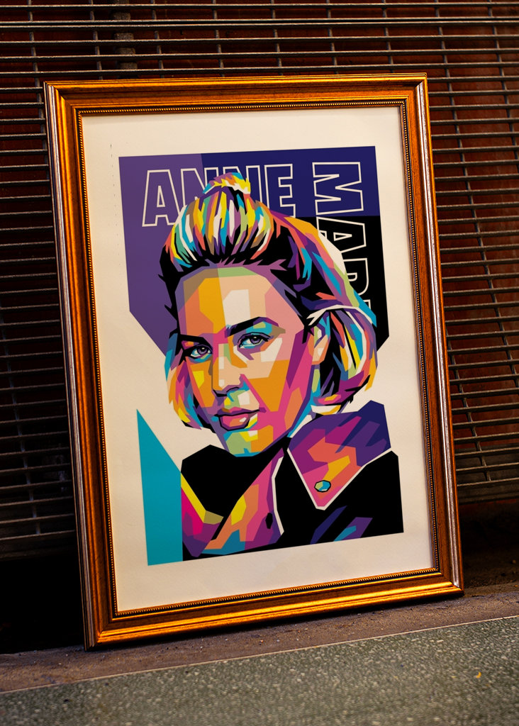 Anne Marie in WPAP Style