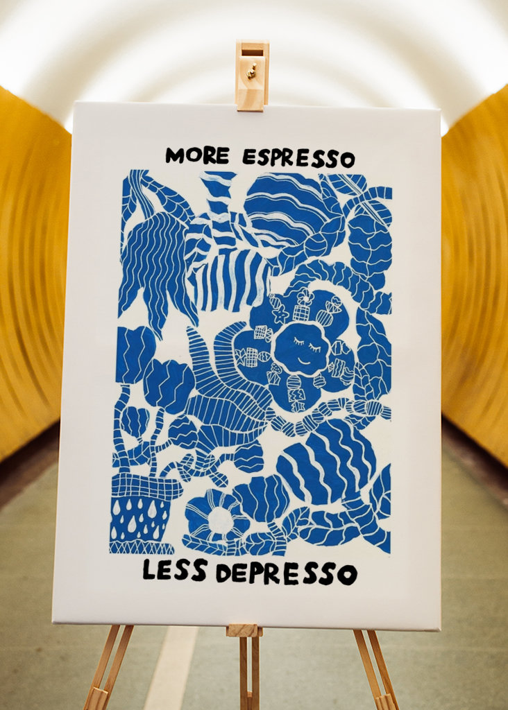 Mehr Espresso weniger deprimiert II