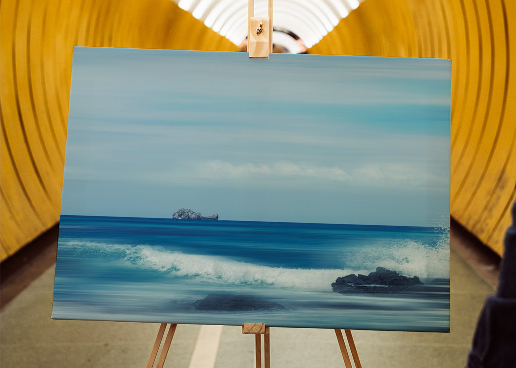 Abstrait Bleu Méditerranée