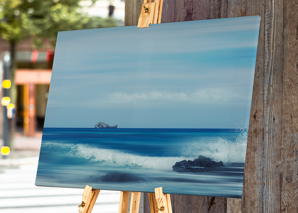 Abstrait Bleu Méditerranée